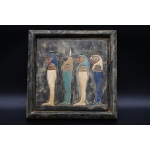 Egyptian Sons of Horus Relief: Ancient Replica