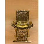 Egyptian Throne of Tutankhamun Replica: Antique Home Decor