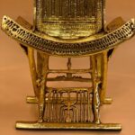 Egyptian Throne of Tutankhamun Replica: Antique Home Decor - صورة إضافية 2