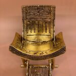 Egyptian Throne of Tutankhamun Replica: Antique Home Decor - صورة إضافية 3