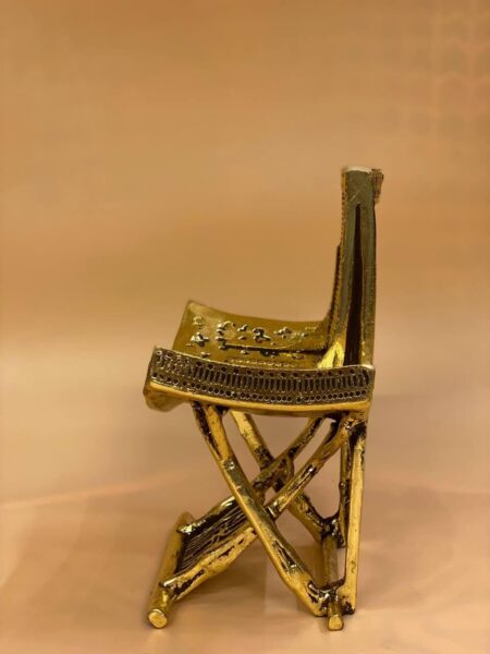 Egyptian Throne of Tutankhamun Replica: Antique Home Decor - صورة إضافية 6
