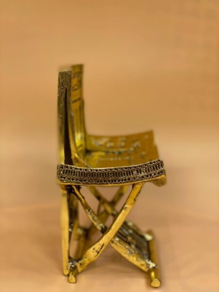 Egyptian Throne of Tutankhamun Replica: Antique Home Decor - صورة إضافية 8