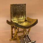 Egyptian Throne of Tutankhamun Replica: Antique Home Decor - صورة إضافية 9