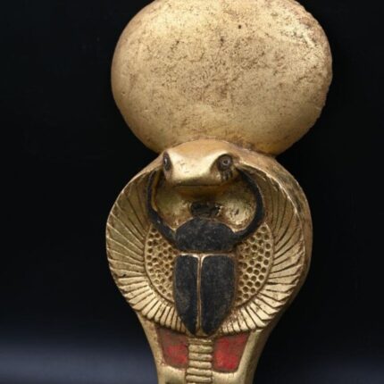 Egyptian Wadjet Uraeus Stone Statue, Ancient Mythology