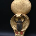 Egyptian Wadjet Uraeus Stone Statue, Ancient Mythology - صورة إضافية 4