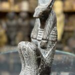 God Seth - Vintage Egyptian Statue God Seth-Egyptian Antique - Replica-Egyptian - صورة إضافية 2