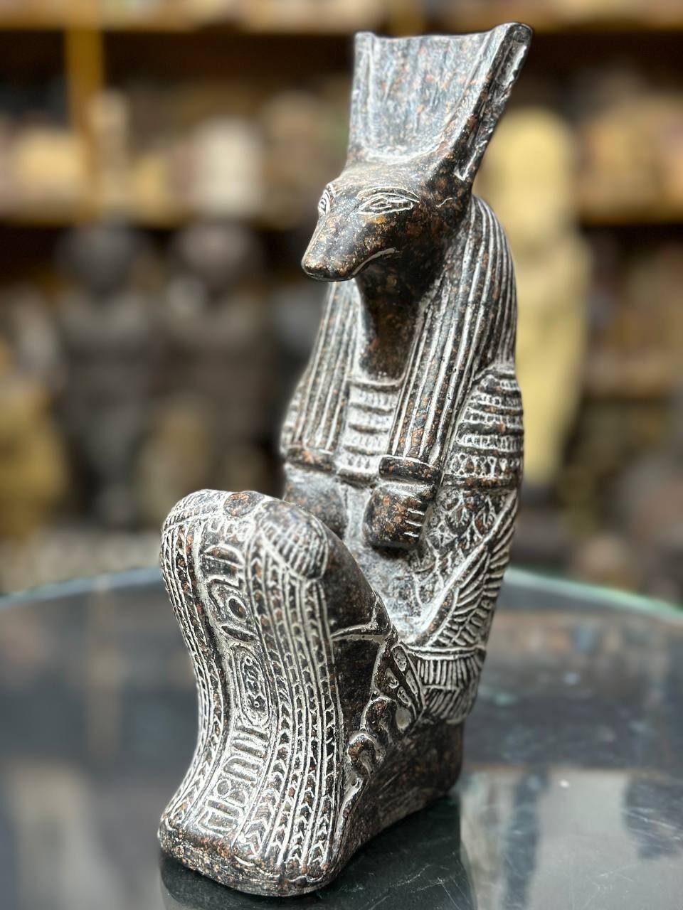 God Seth – Vintage Egyptian Statue God Seth-Egyptian Antique – Replica-Egyptian