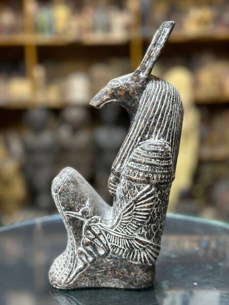 God Seth - Vintage Egyptian Statue God Seth-Egyptian Antique - Replica-Egyptian - صورة إضافية 5