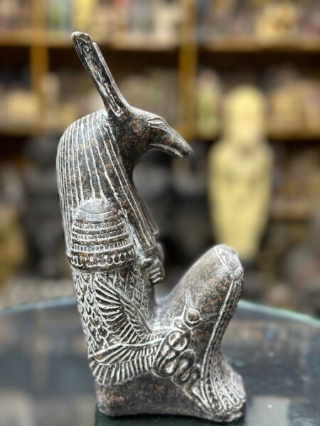 God Seth - Vintage Egyptian Statue God Seth-Egyptian Antique - Replica-Egyptian - صورة إضافية 7