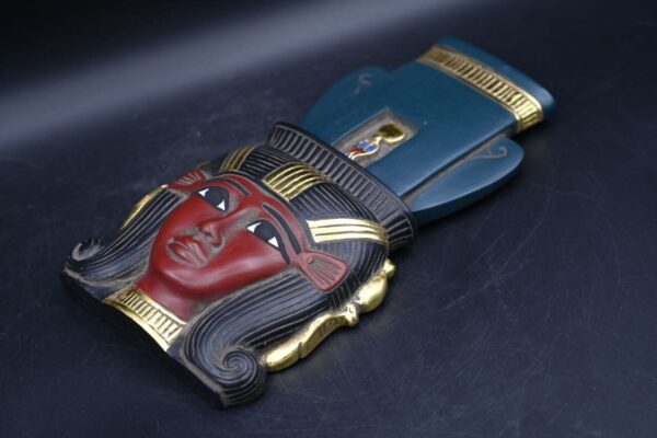 Goddess Hathor Stone Wall Hanging: Egyptian Antique Replica - صورة إضافية 4