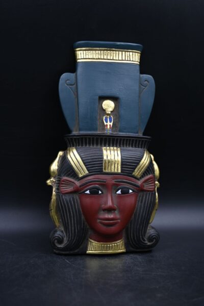 Goddess Hathor Stone Wall Hanging: Egyptian Antique Replica - صورة إضافية 6