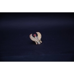 Goddess Nekhbet Ring, Vulture and Sun Disk Ring