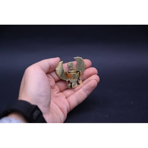 Goddess Nekhbet Ring, Vulture and Sun Disk Ring