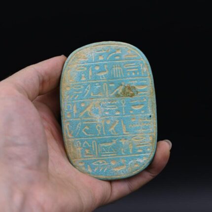 Goddess Sekhmet Scarab Beetle: Ancient Egypt Replica Artifact - صورة إضافية 2
