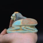 Goddess Sekhmet Scarab Beetle: Ancient Egypt Replica Artifact - صورة إضافية 5