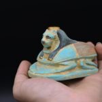 Goddess Sekhmet Scarab Beetle: Ancient Egypt Replica Artifact - صورة إضافية 7