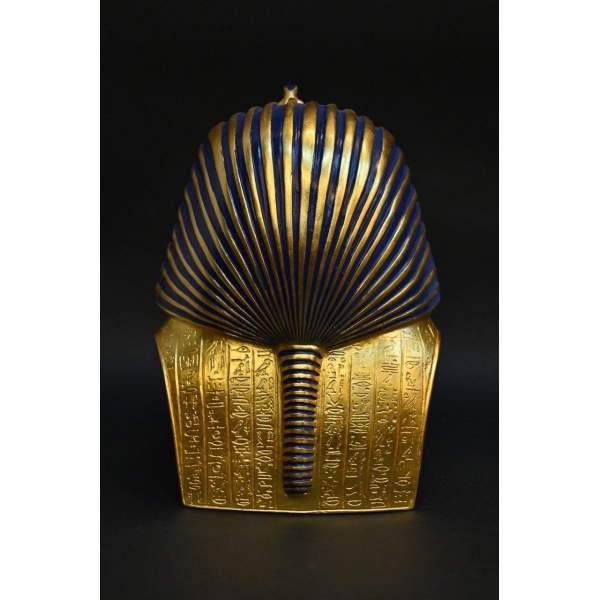 Gold leaf Tutankhamun statue-ancient Egyptian kings-Egyptian mythology--antiquities -stuff of the golden king-Replica mask.Egypt - صورة إضافية 7