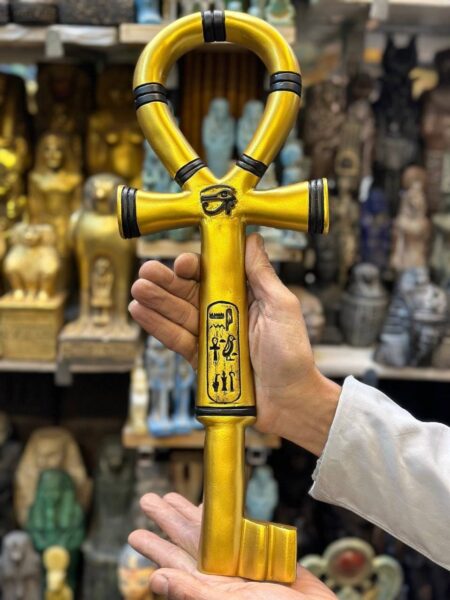 Golden Ankh Replica: Egyptian Key of Life - صورة إضافية 3