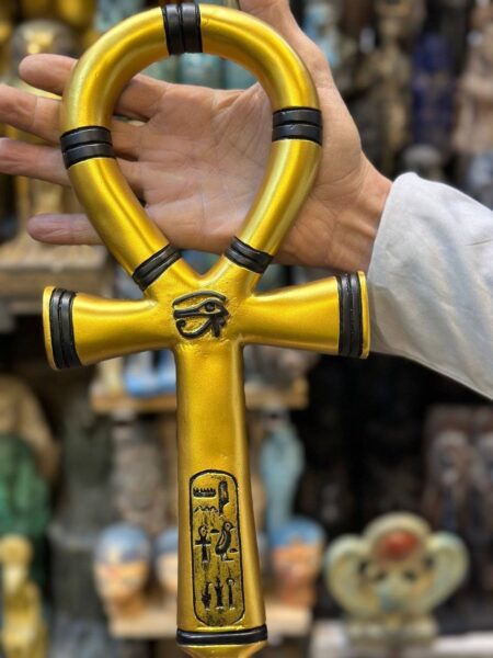 Golden Ankh Replica: Egyptian Key of Life - صورة إضافية 4