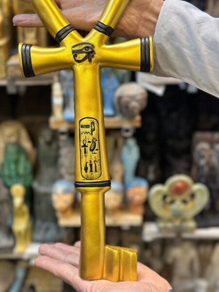 Golden Ankh Replica: Egyptian Key of Life - صورة إضافية 5