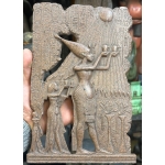 Granite Akhenaten Family Plaque, Ancient Egyptian Replica - صورة إضافية 3