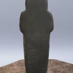Hand Carved Basalt Sekhmet Sarcophagus, Ancient Egyptian Goddess Replica - صورة إضافية 4