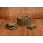Hand Carved Stone Scarab Box – Egyptian Jewelry Box Replica