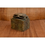 Hand Carved Stone Scarab Box – Egyptian Jewelry Box Replica