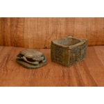 Hand Carved Stone Scarab Box – Egyptian Jewelry Box Replica