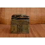 Hand Carved Stone Scarab Box – Egyptian Jewelry Box Replica