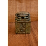 Hand Carved Stone Scarab Box – Egyptian Jewelry Box Replica