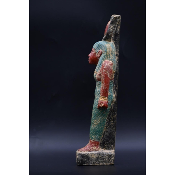 Handcrafted Hathor, Sekhmet, & Horus Statues: Egyptian Deities (20 cm)