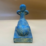 Handcrafted Khnum Statue: Ancient Egyptian Ram God Sculpture