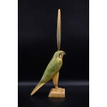 Handcrafted Limestone Horus Statue, Egyptian God of Protection (35cm)