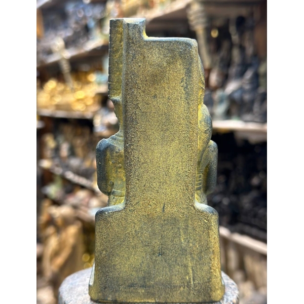 Handcrafted Stone Amun Ra and Mut Statue – Ancient Egyptian Mythology