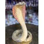 Handmade Egyptian Uraeus Cobra Statue, Wadjet Serpent Goddess