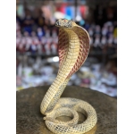 Handmade Egyptian Uraeus Cobra Statue, Wadjet Serpent Goddess