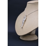 Handmade Sterling Silver Sekhmet Goddess Amulet