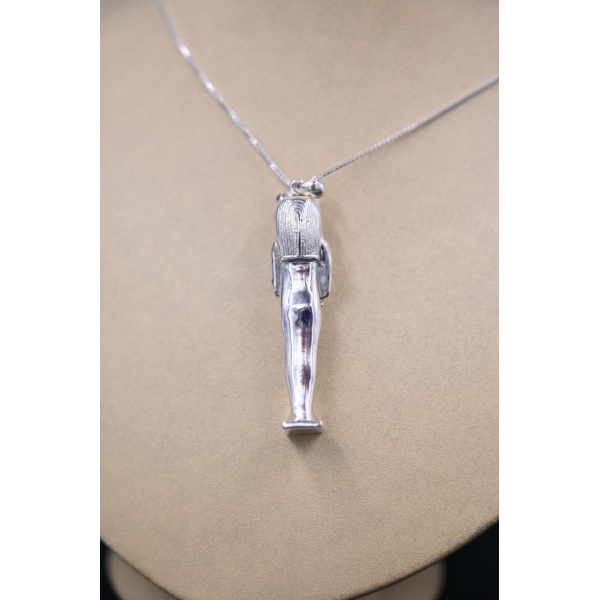 Handmade Sterling Silver Sekhmet Goddess Amulet