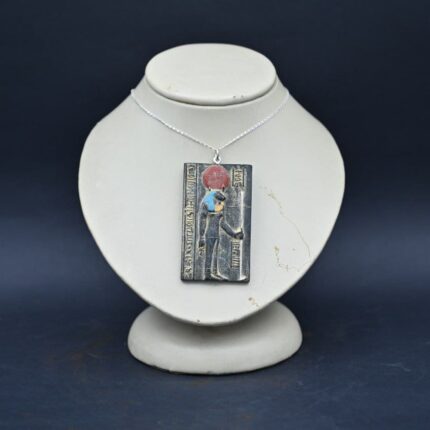 Handmade Stone Sekhmet Amulet, Egyptian Goddess of War