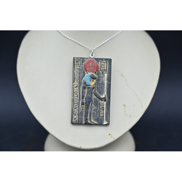 Handmade Stone Sekhmet Amulet, Egyptian Goddess of War