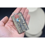 Handmade Stone Sekhmet Amulet, Egyptian Goddess of War