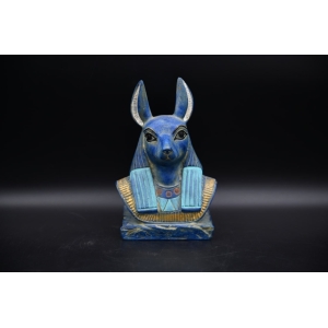Handmade Stone Statue of Anubis – Egyptian God of Afterlife