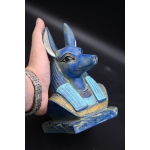 Handmade Stone Statue of Anubis – Egyptian God of Afterlife