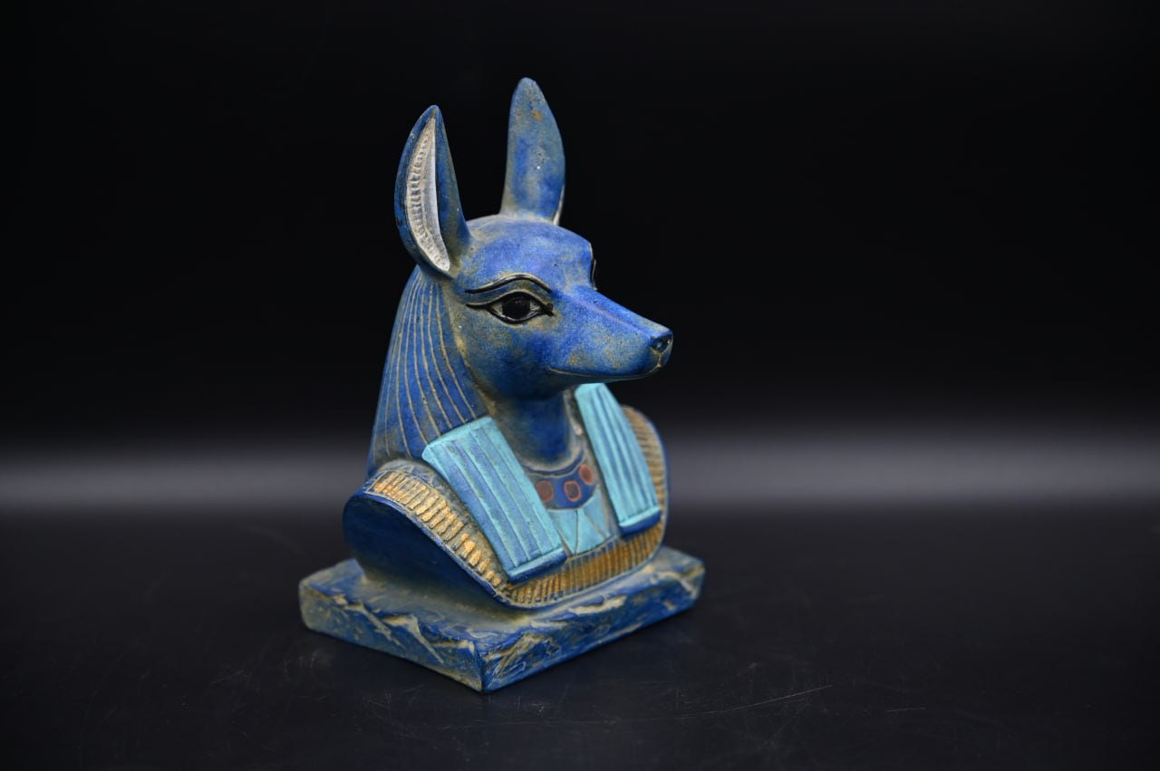 Handmade Stone Statue of Anubis – Egyptian God of Afterlife