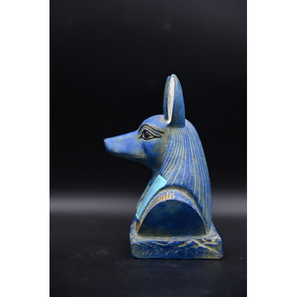 Handmade Stone Statue of Anubis – Egyptian God of Afterlife
