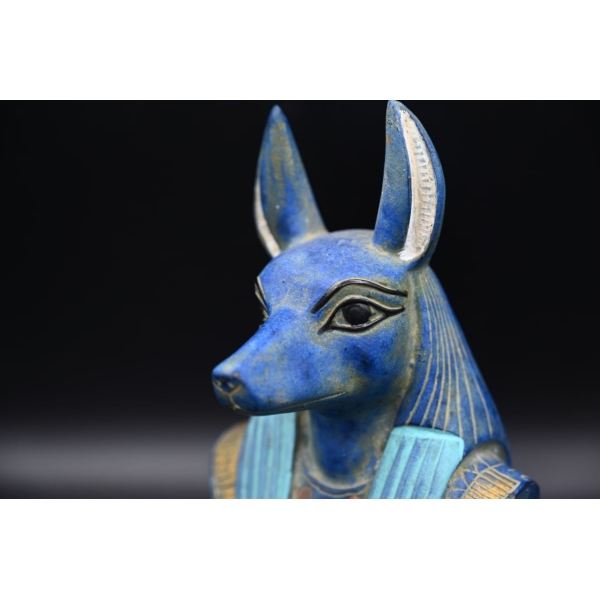 Handmade Stone Statue of Anubis – Egyptian God of Afterlife