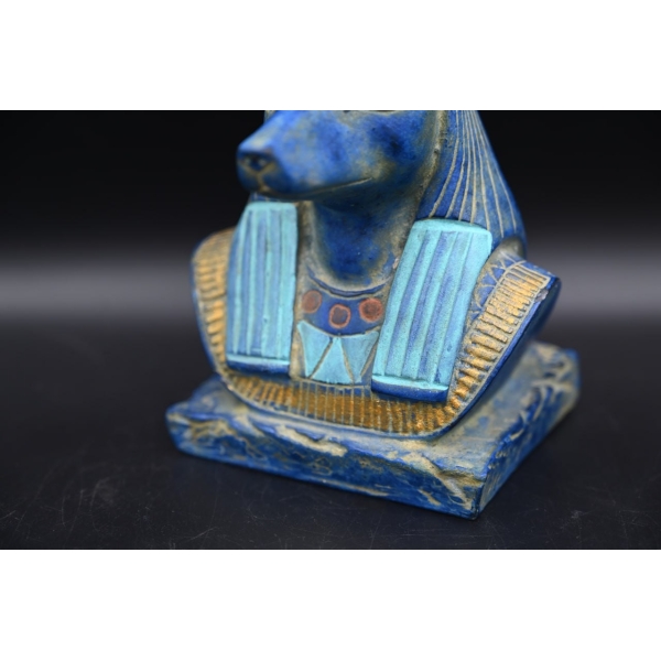 Handmade Stone Statue of Anubis – Egyptian God of Afterlife