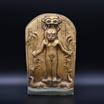 Harpocrates-Horus Stele Statue – Egyptian Antique Replica