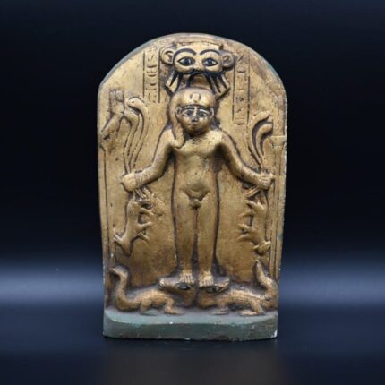 Harpocrates-Horus Stele Statue – Egyptian Antique Replica - صورة إضافية 2